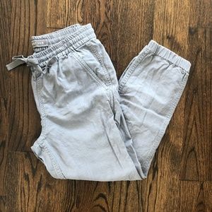 JCREW POINT SUR Linen Joggers